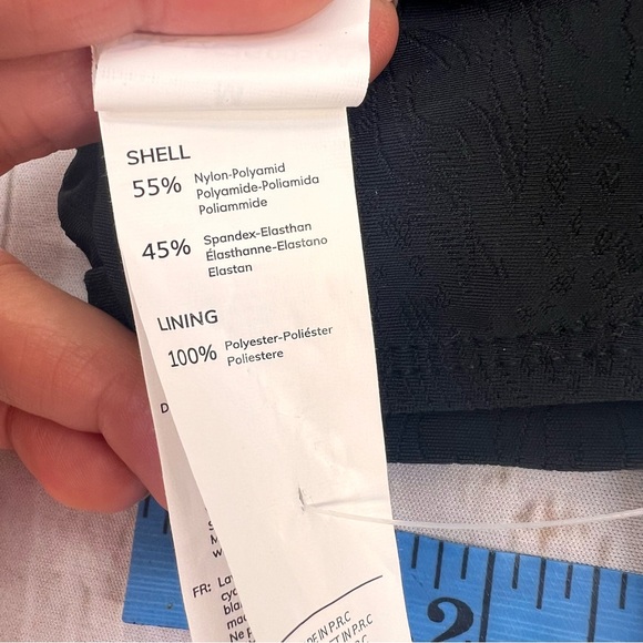 Bikini Top Women Bathing Suits Square Neck Cutout Adjustable Straps Back Hook - Picture 12 of 14